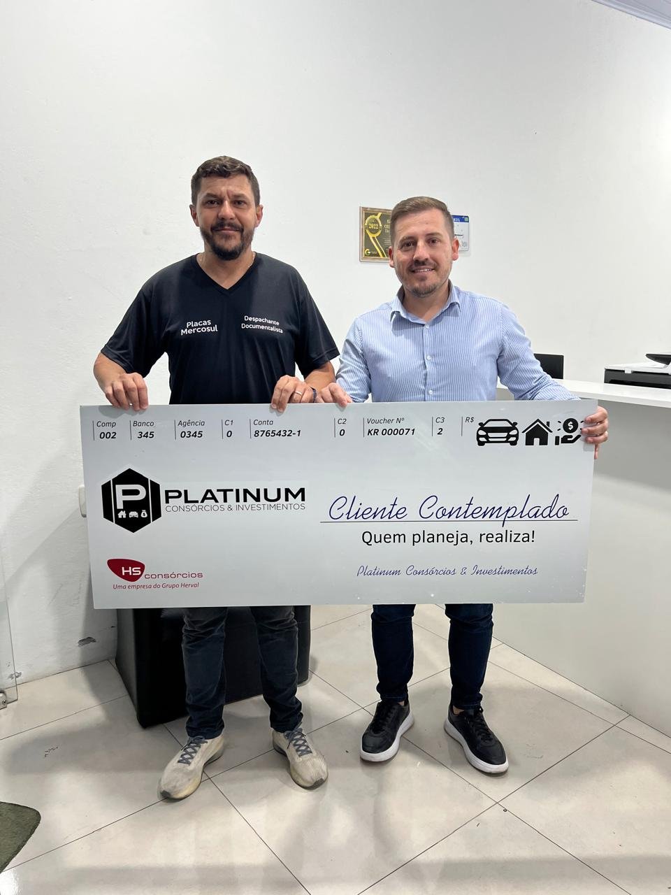 Cliente contemplado